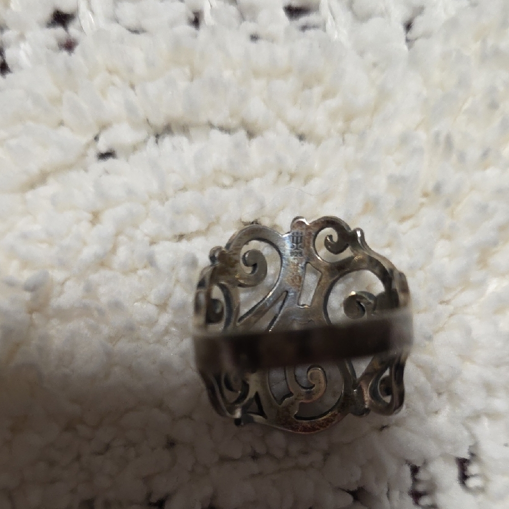 James Avery Sterling Silver Scroll Ring - image 4